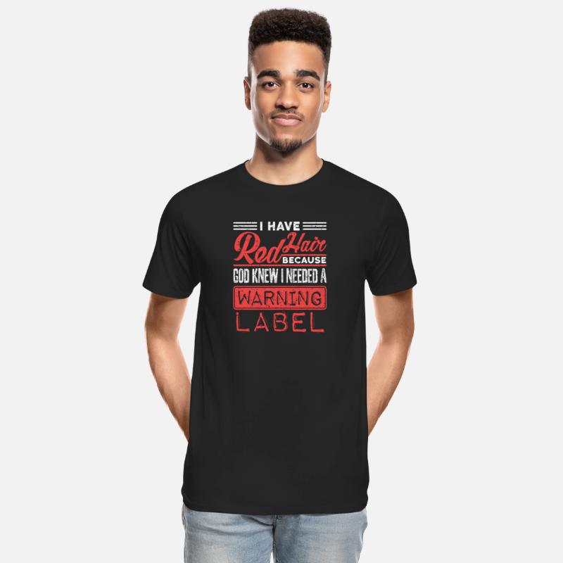Redhead God Knew Needed Warning Label