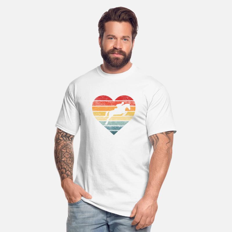 Retro Sunset Horse Lover Rider Equestrian Horseman