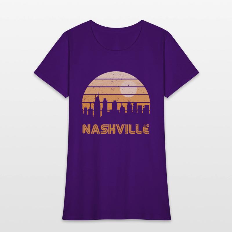 Retro Sunset Nashville