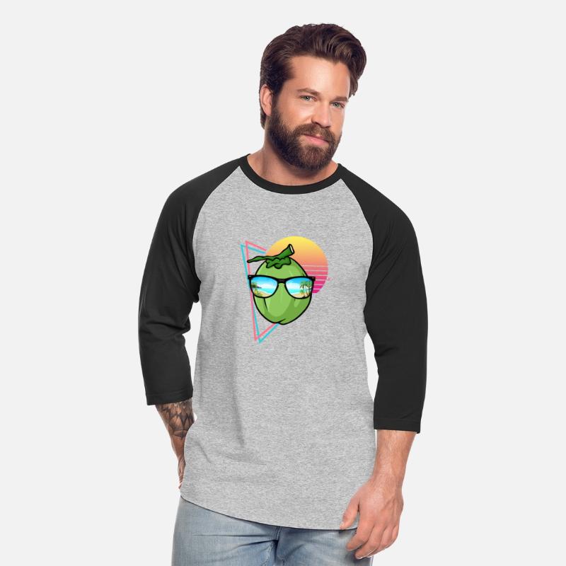 Retro Tropical Coconut Design