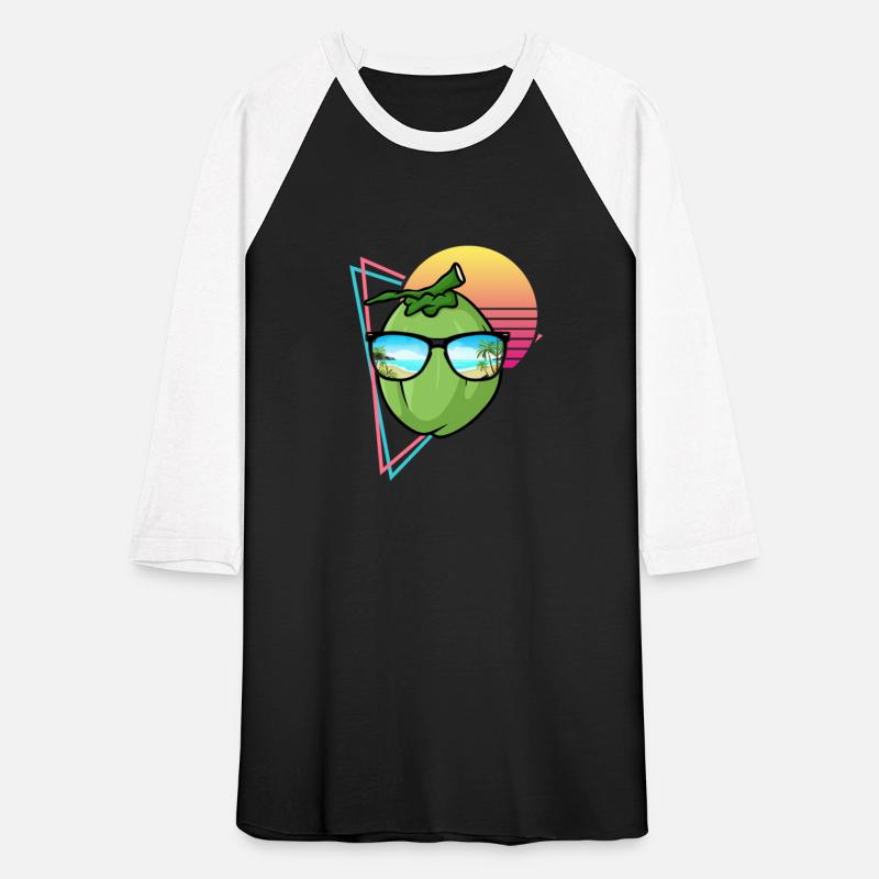 Retro Tropical Coconut Design