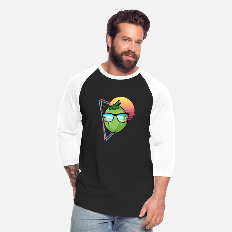 Retro Tropical Coconut Design