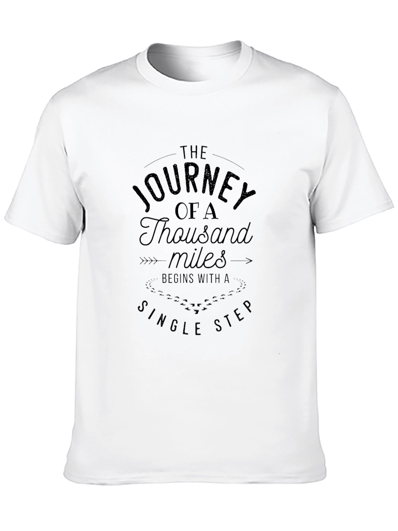 Inspirational Journey Black T-Shirt