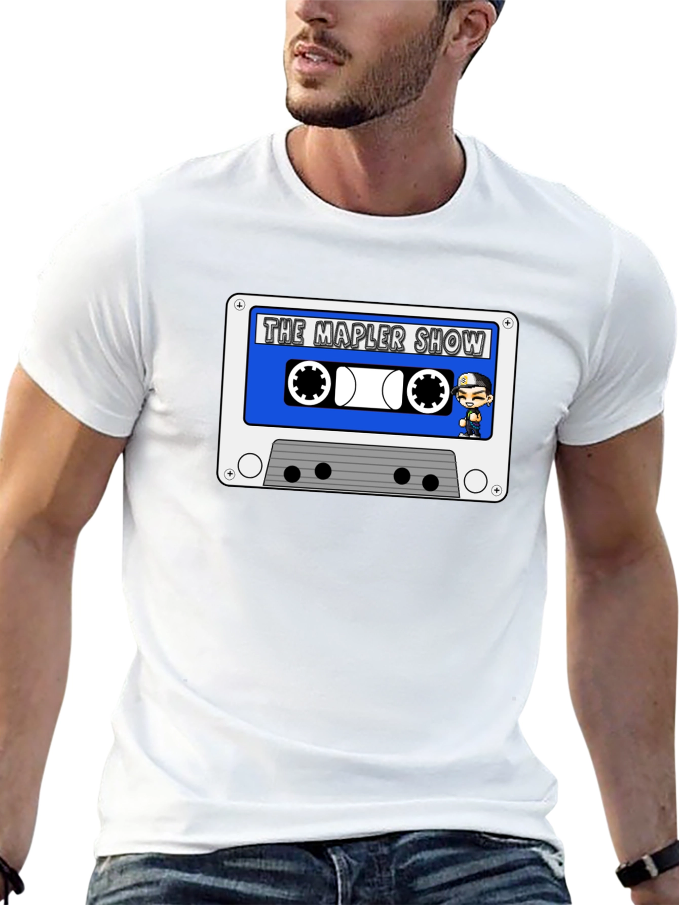 The Mapler Show Cassette Tape T-Shirt