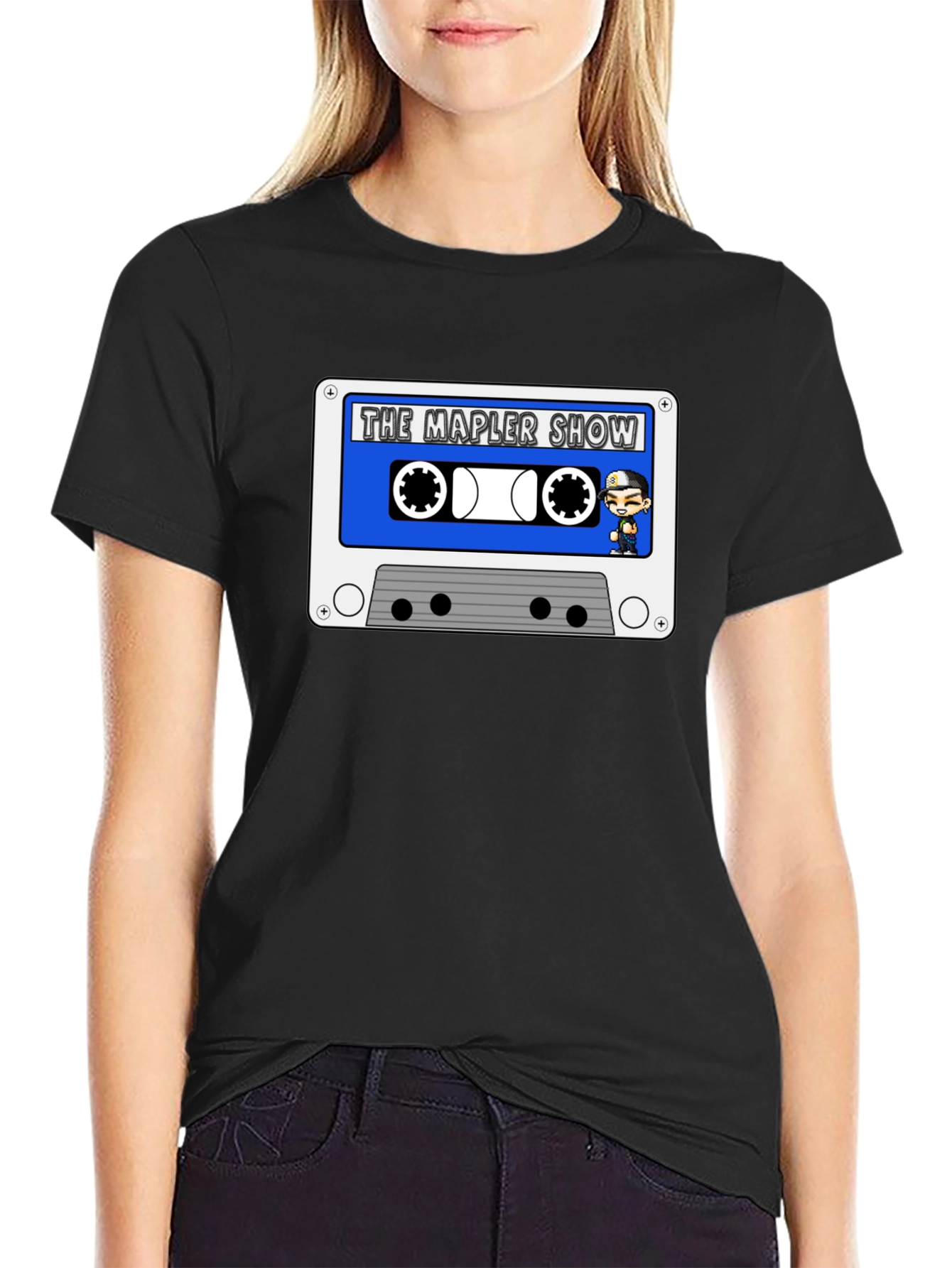 The Mapler Show Cassette Tape T-Shirt