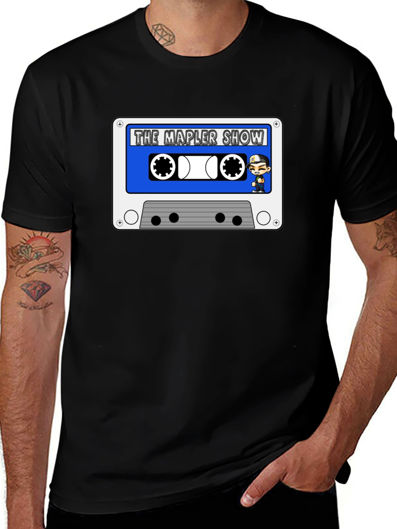 The Mapler Show Cassette Tape T-Shirt