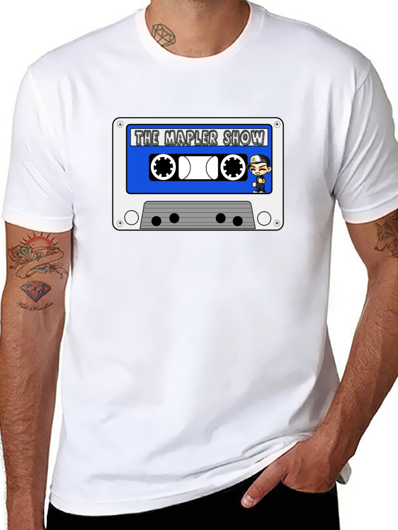 The Mapler Show Cassette Tape T-Shirt