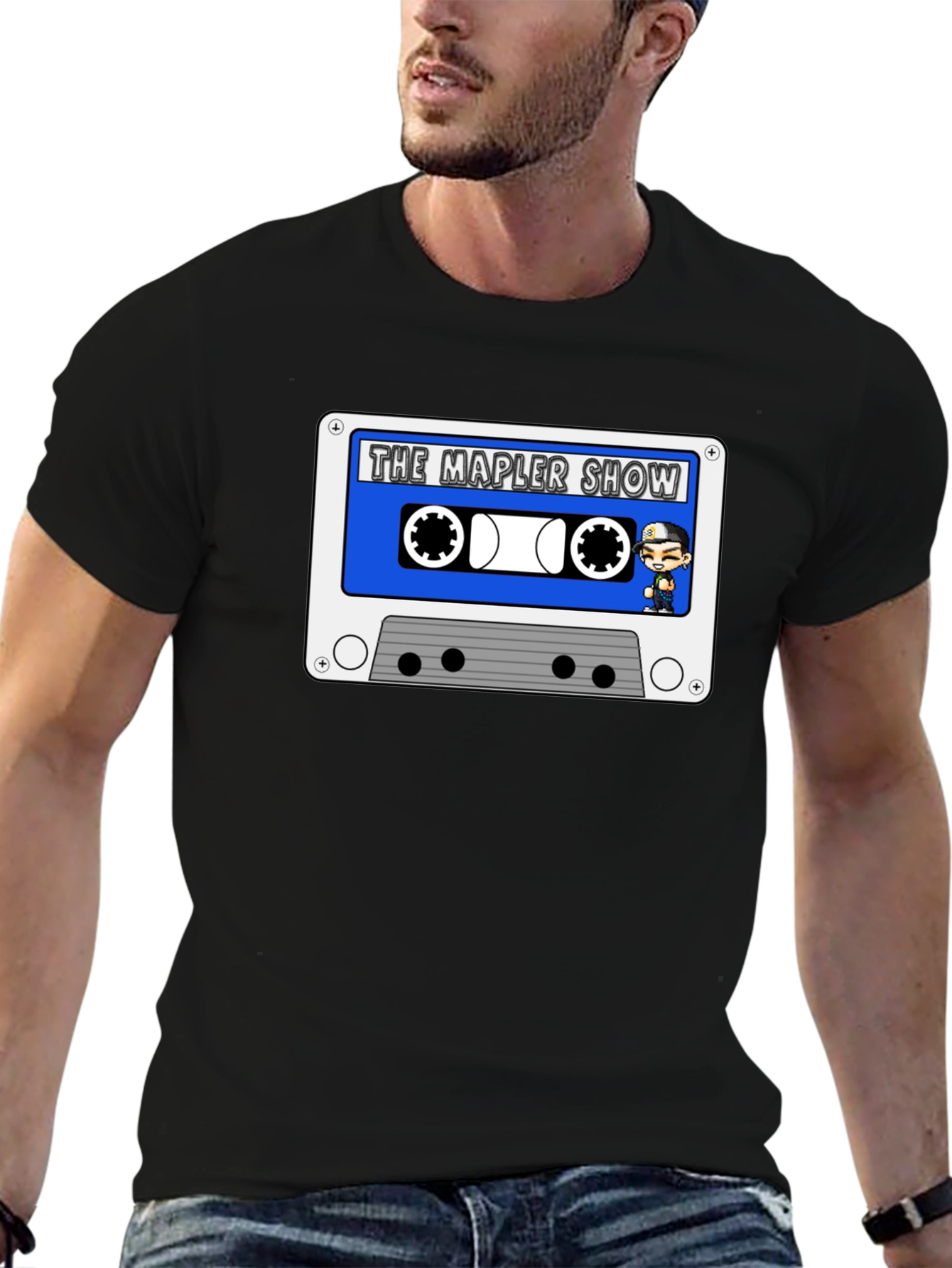 The Mapler Show Cassette Tape T-Shirt