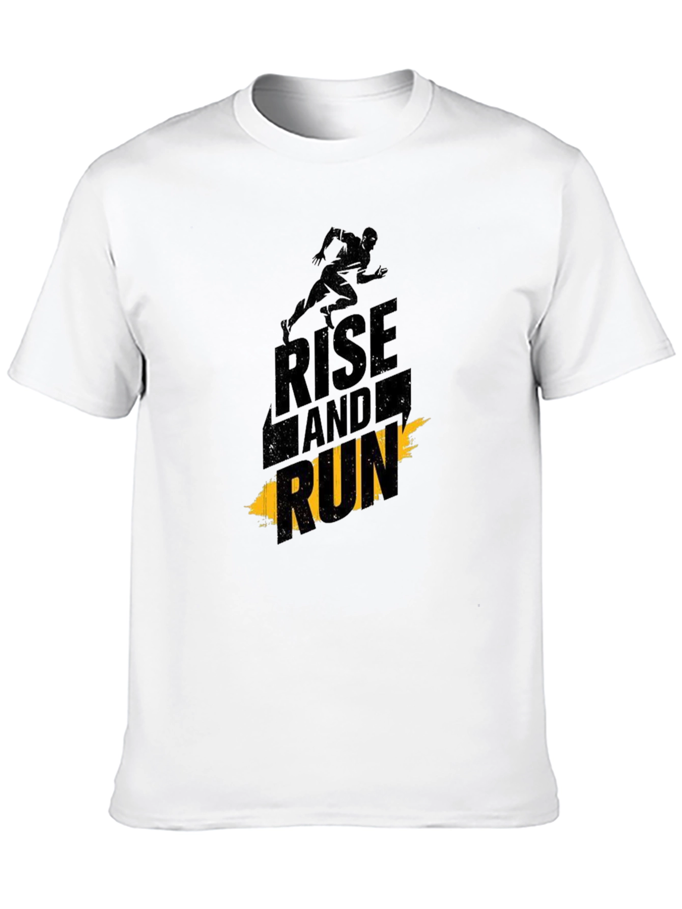 Rise and Run Graphic Tee - Black