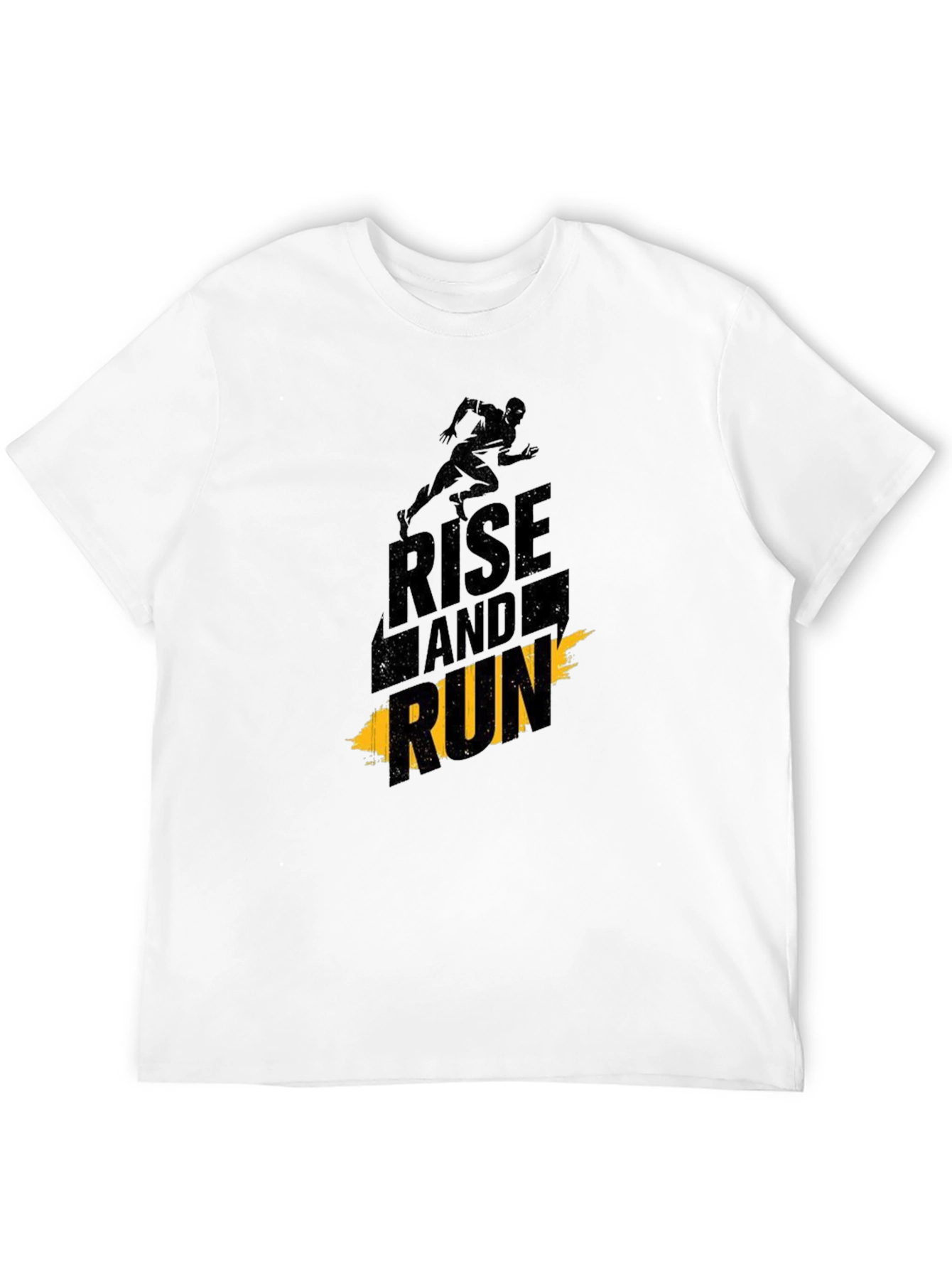 Rise and Run Graphic Tee - Black