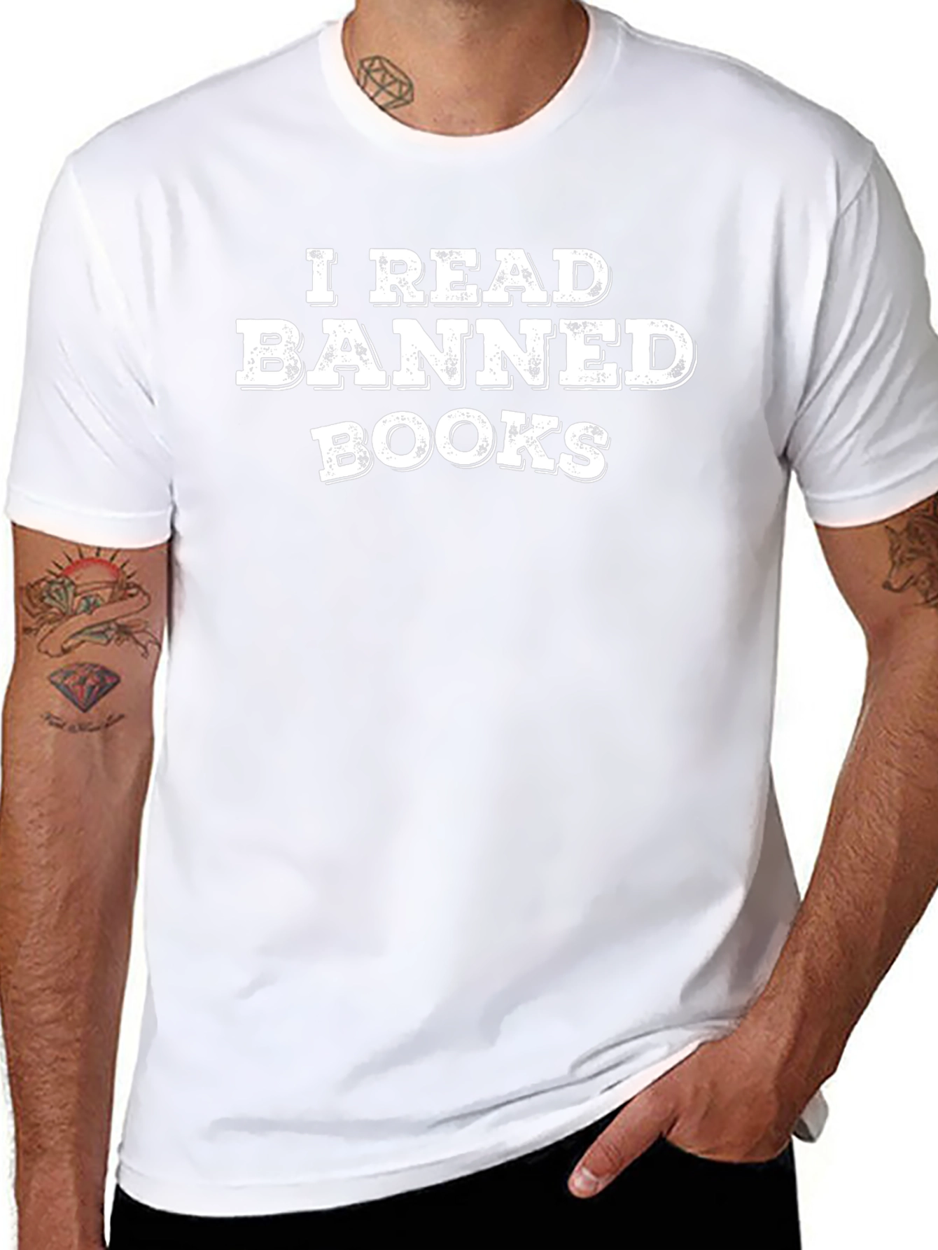 I Read Banned Books T-Shirt - Literary Rebellion