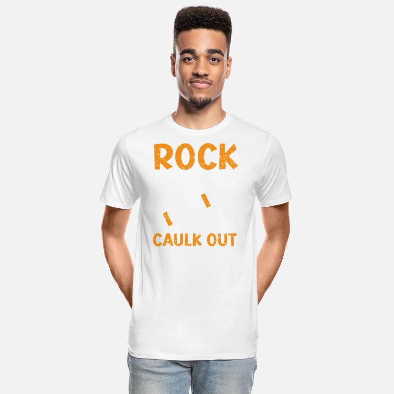 Rockout With Your Caulk Out Construction Worker