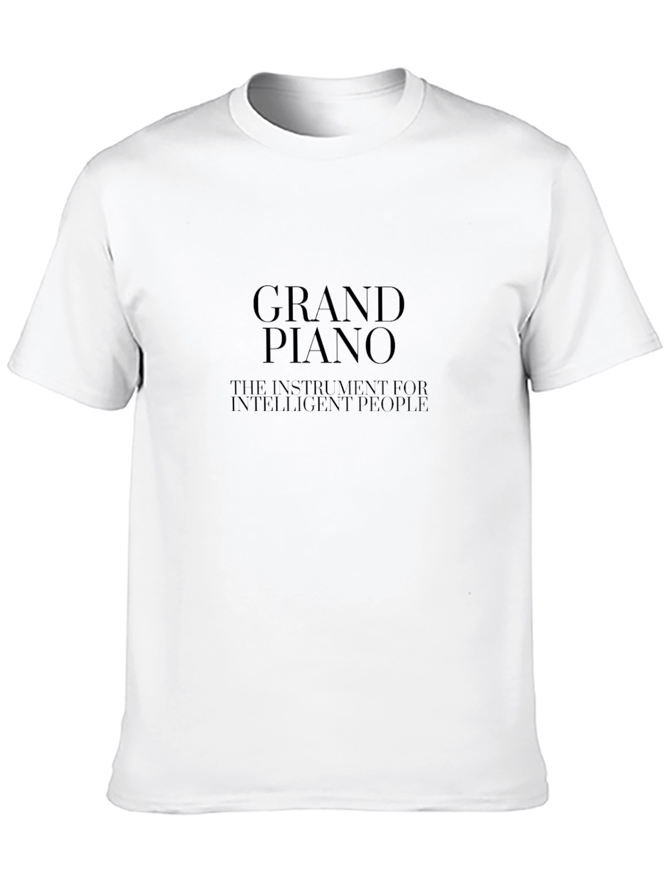 Grand Piano T-Shirt - Instrument for Intelligent People