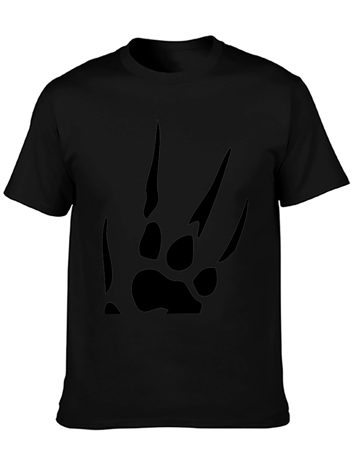 Black Claw Mark T-Shirt - Graphic Tee