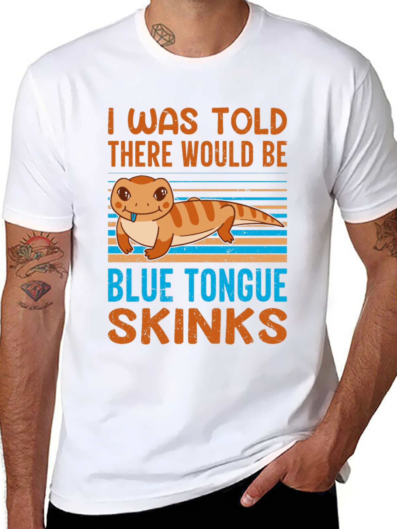Blue Tongue Skinks Graphic T-Shirt