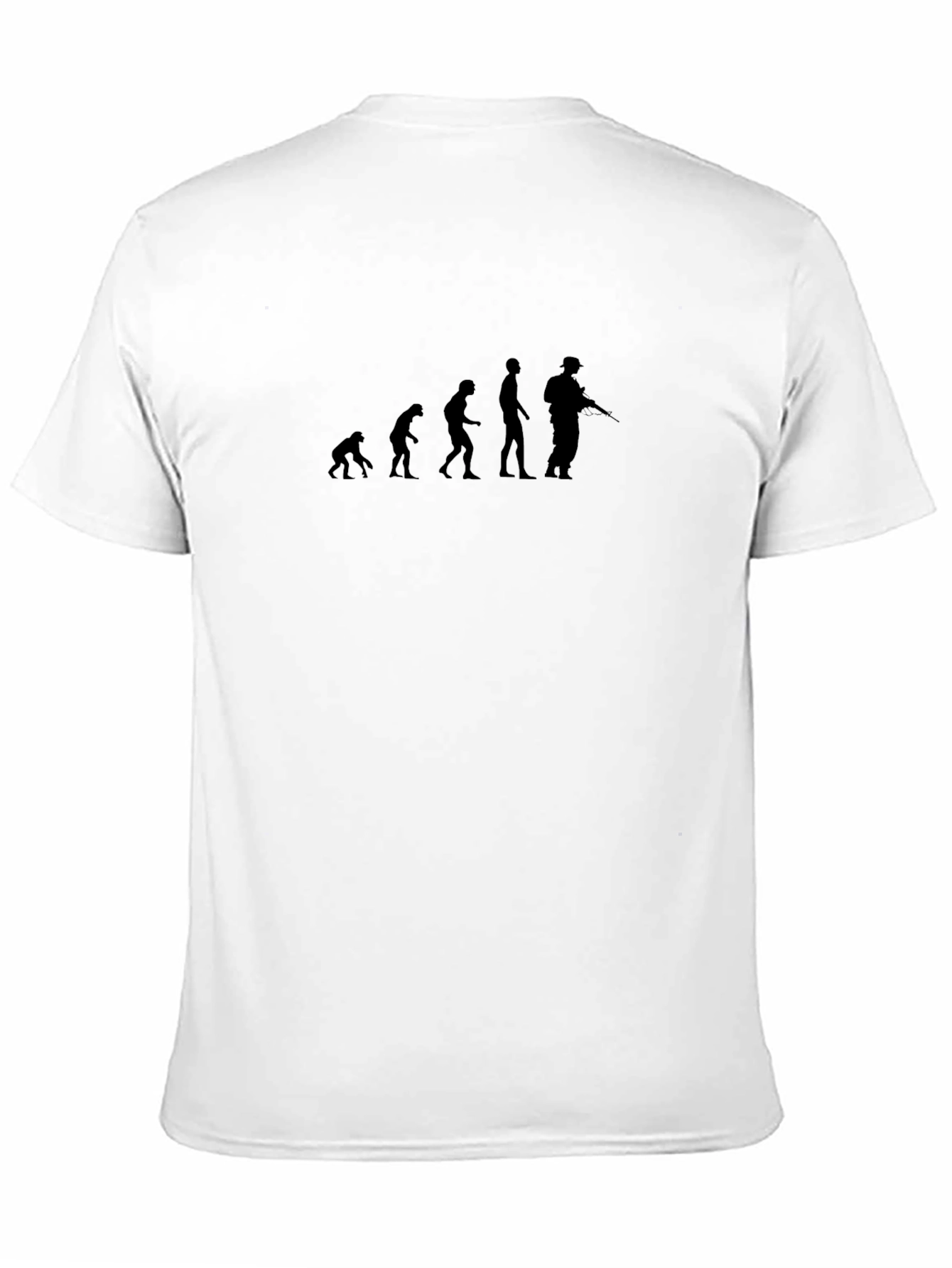 Evolution to Soldier Black T-Shirt