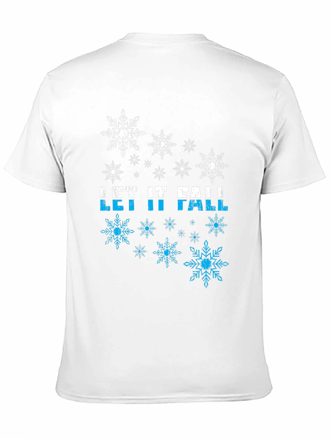 Let It Fall Snowflake Graphic Tee