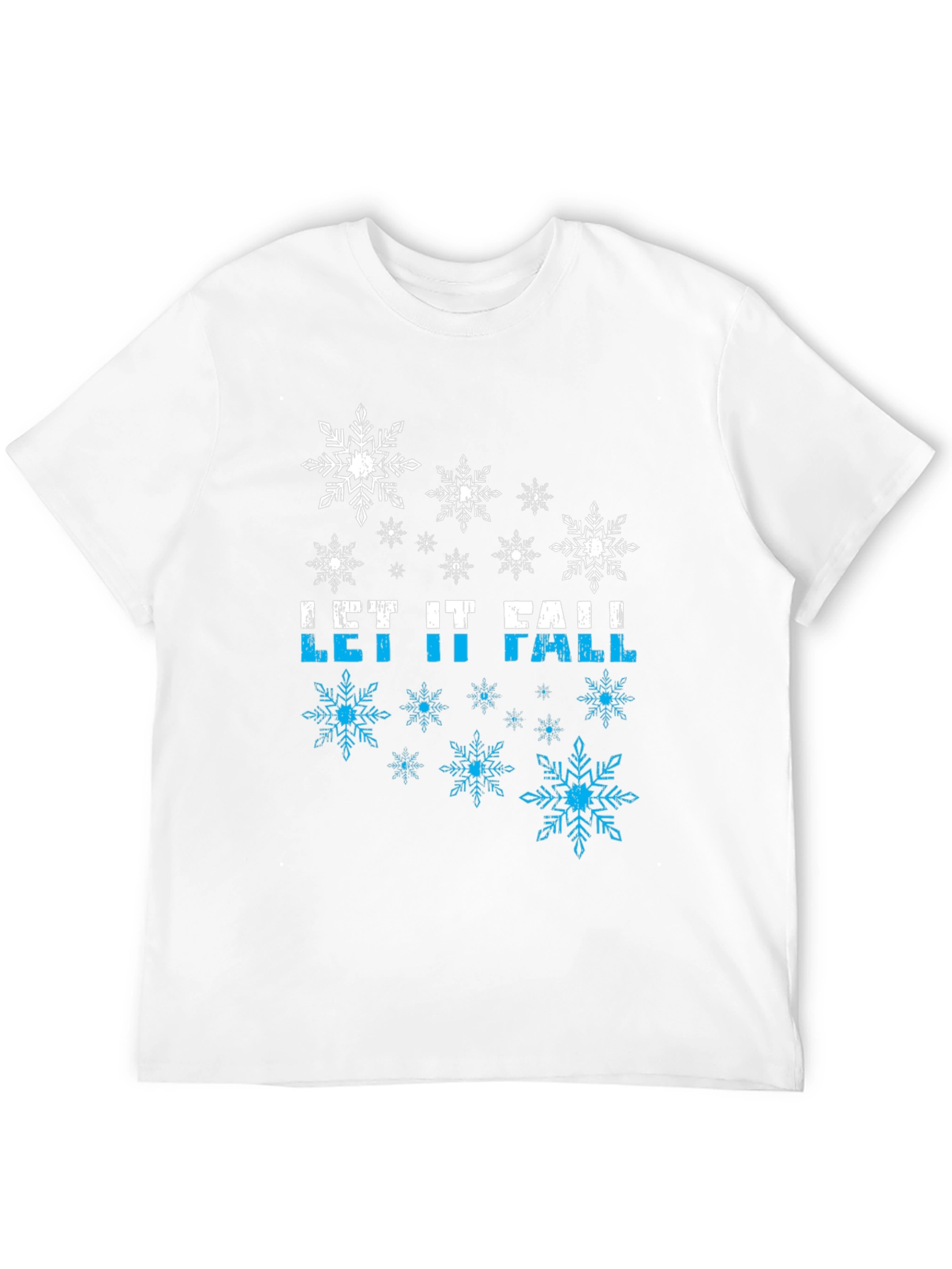 Let It Fall Snowflake Graphic Tee