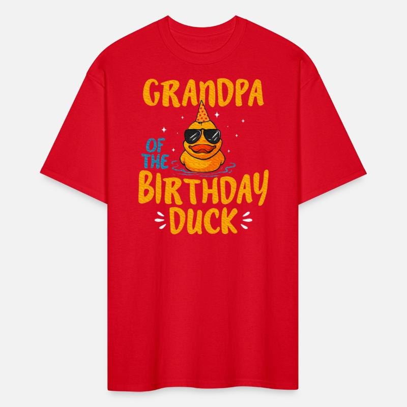 Rubber Duck Grandpa Of The Birthday Duck Rubber