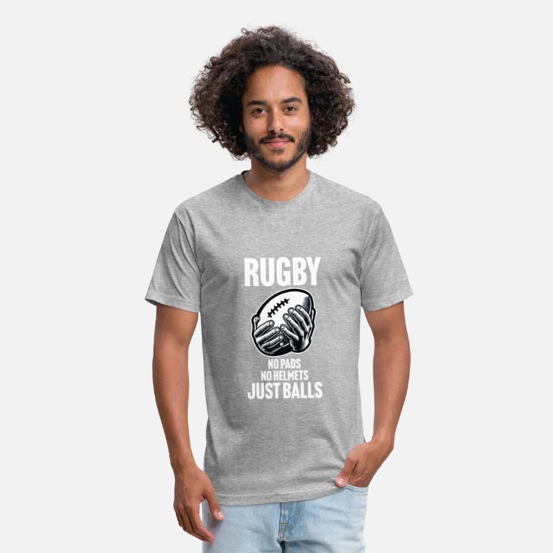 Rugby no pads no helmets just balls Funny Rugby