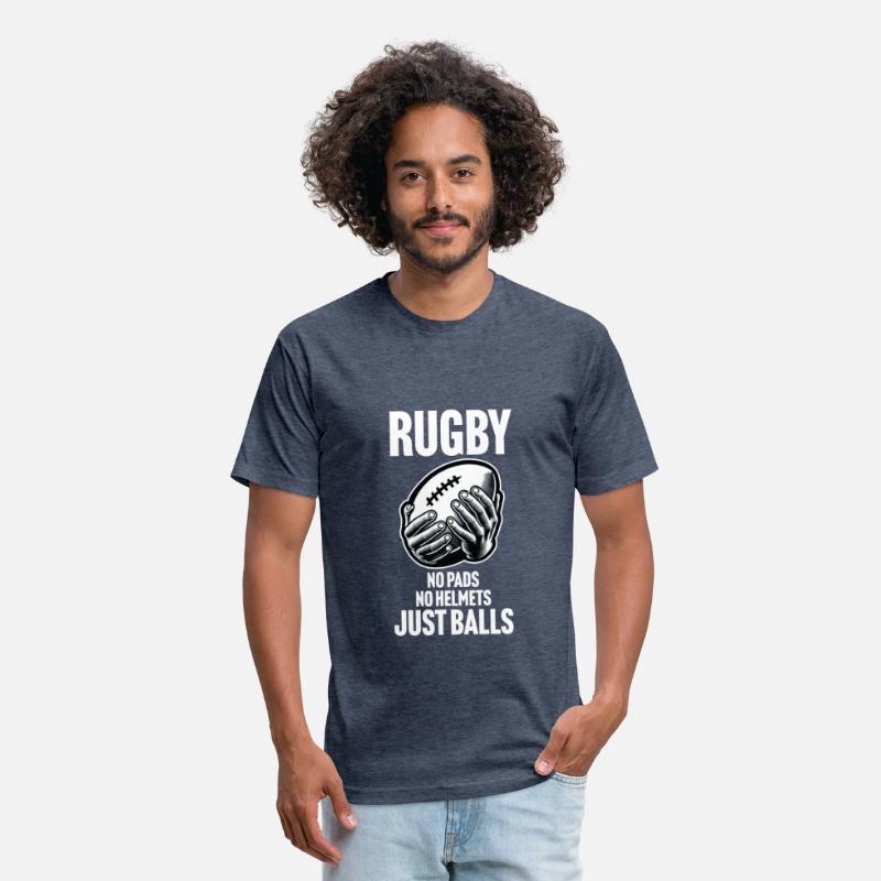 Rugby no pads no helmets just balls Funny Rugby