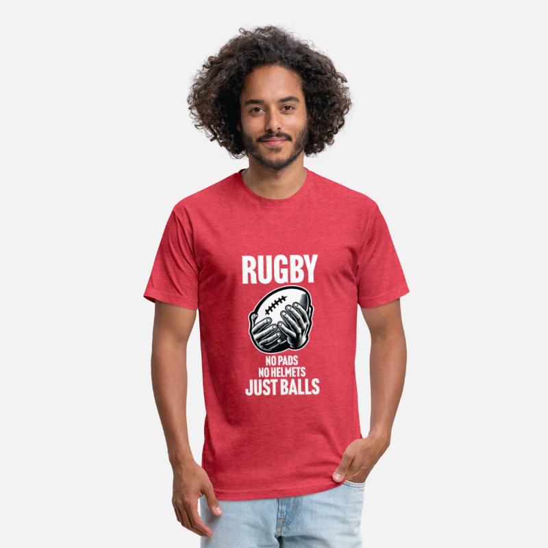Rugby no pads no helmets just balls Funny Rugby