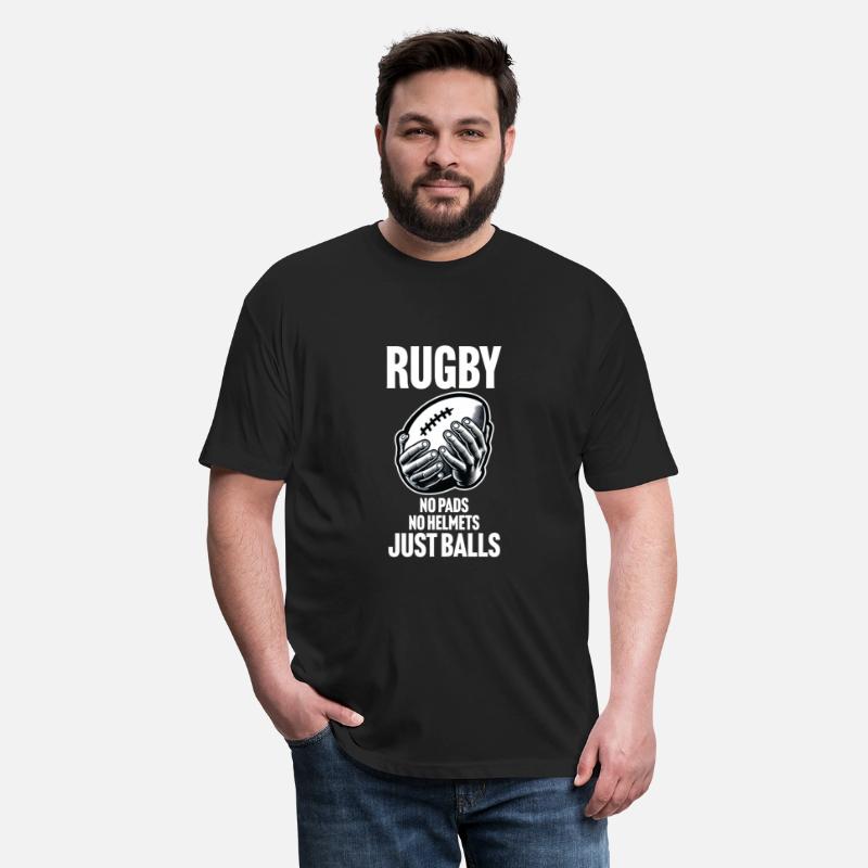 Rugby no pads no helmets just balls Funny Rugby