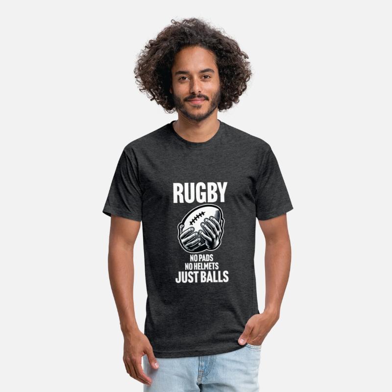 Rugby no pads no helmets just balls Funny Rugby