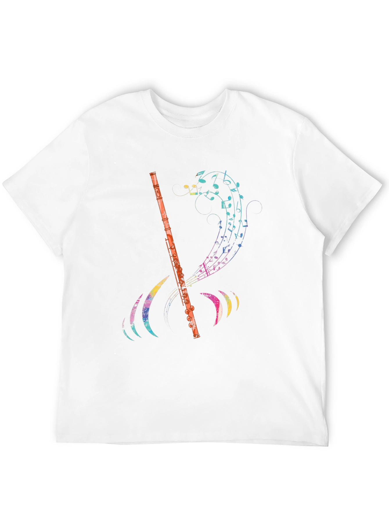 Musical Flute Graphic T-Shirt