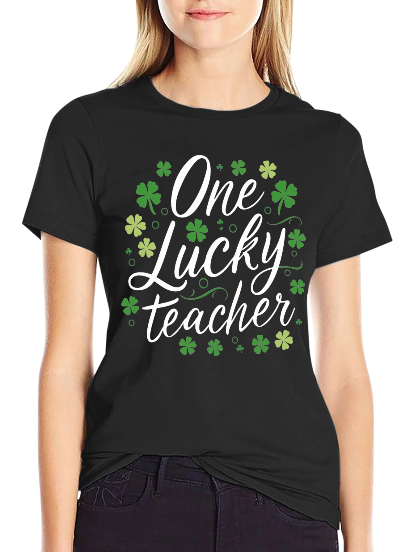 Lucky Teacher St. Patricks Day T-Shirt