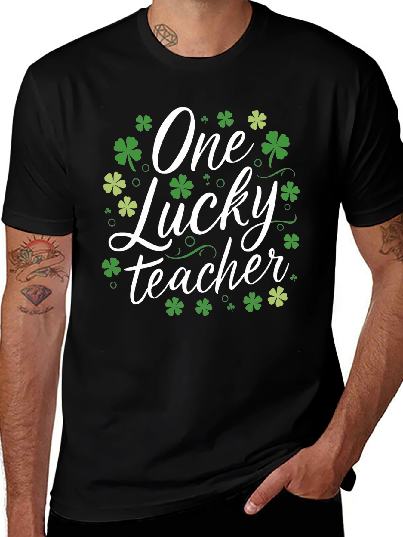 Lucky Teacher St. Patricks Day T-Shirt