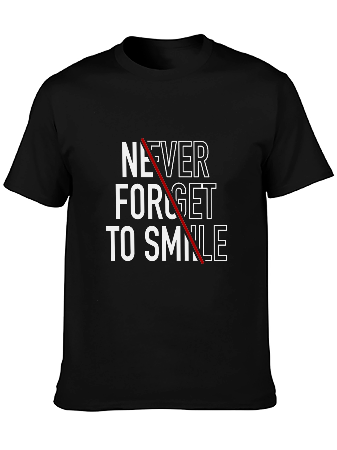 Never Forget to Smile Graphic Tee