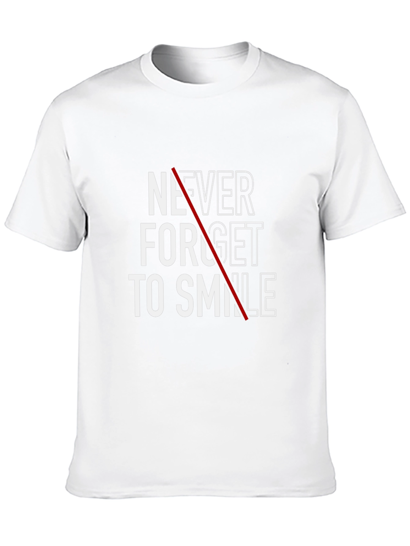 Never Forget to Smile Graphic Tee