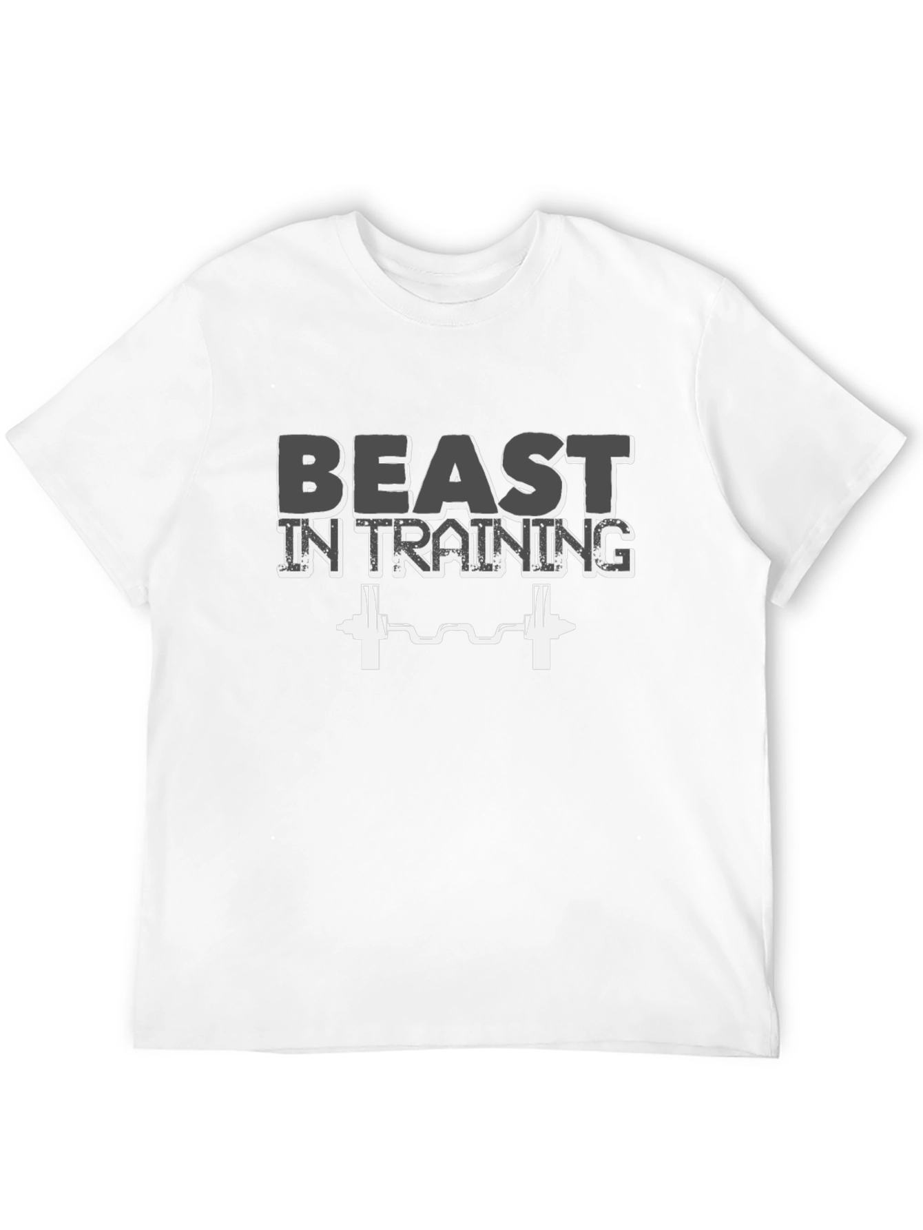Beast In Training Black Graphic T-Shirt