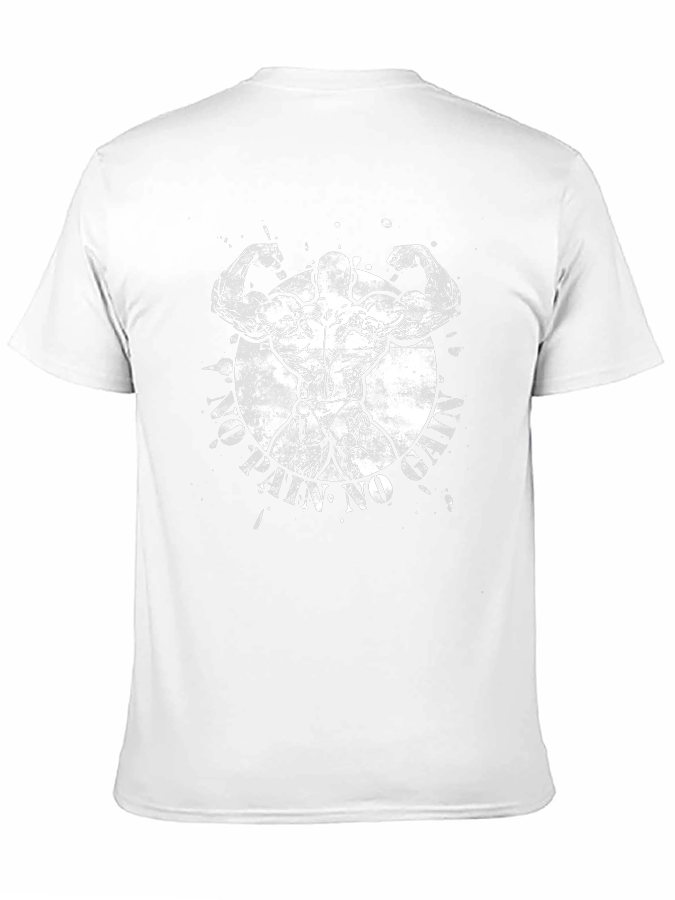 Black Muscle Bodybuilder Graphic T-Shirt