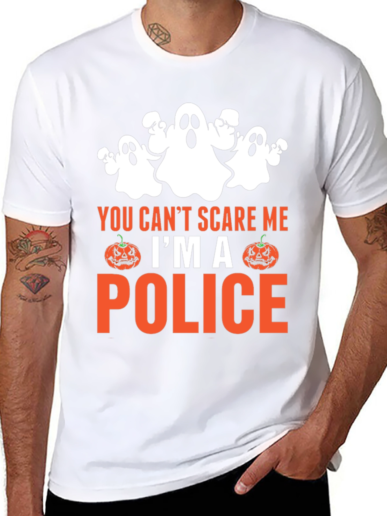 Halloween Police T-Shirt