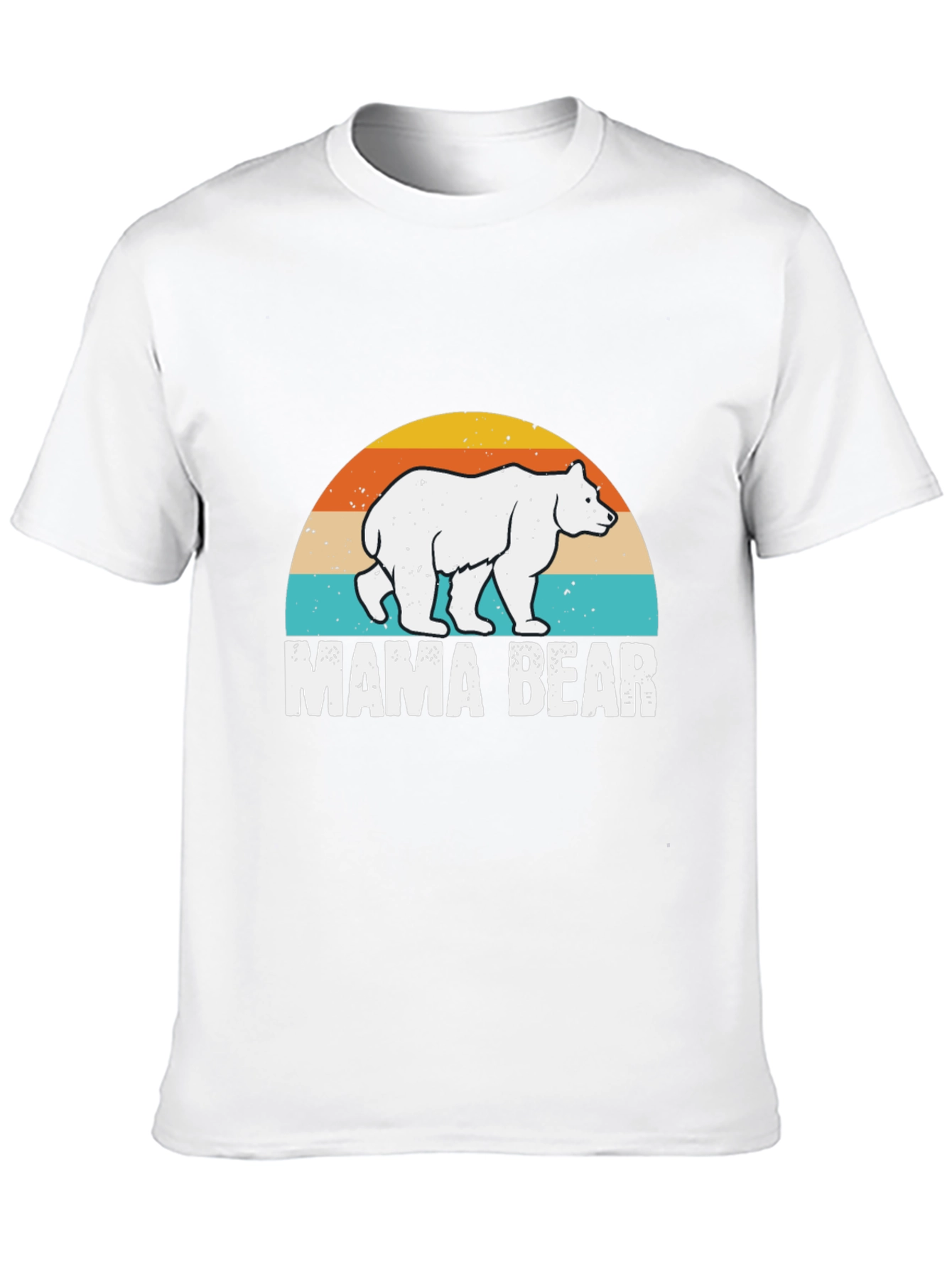 Mama Bear Graphic Tee - Black