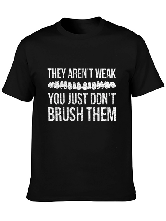 Funny Teeth T-Shirt - Brush Your Teeth!