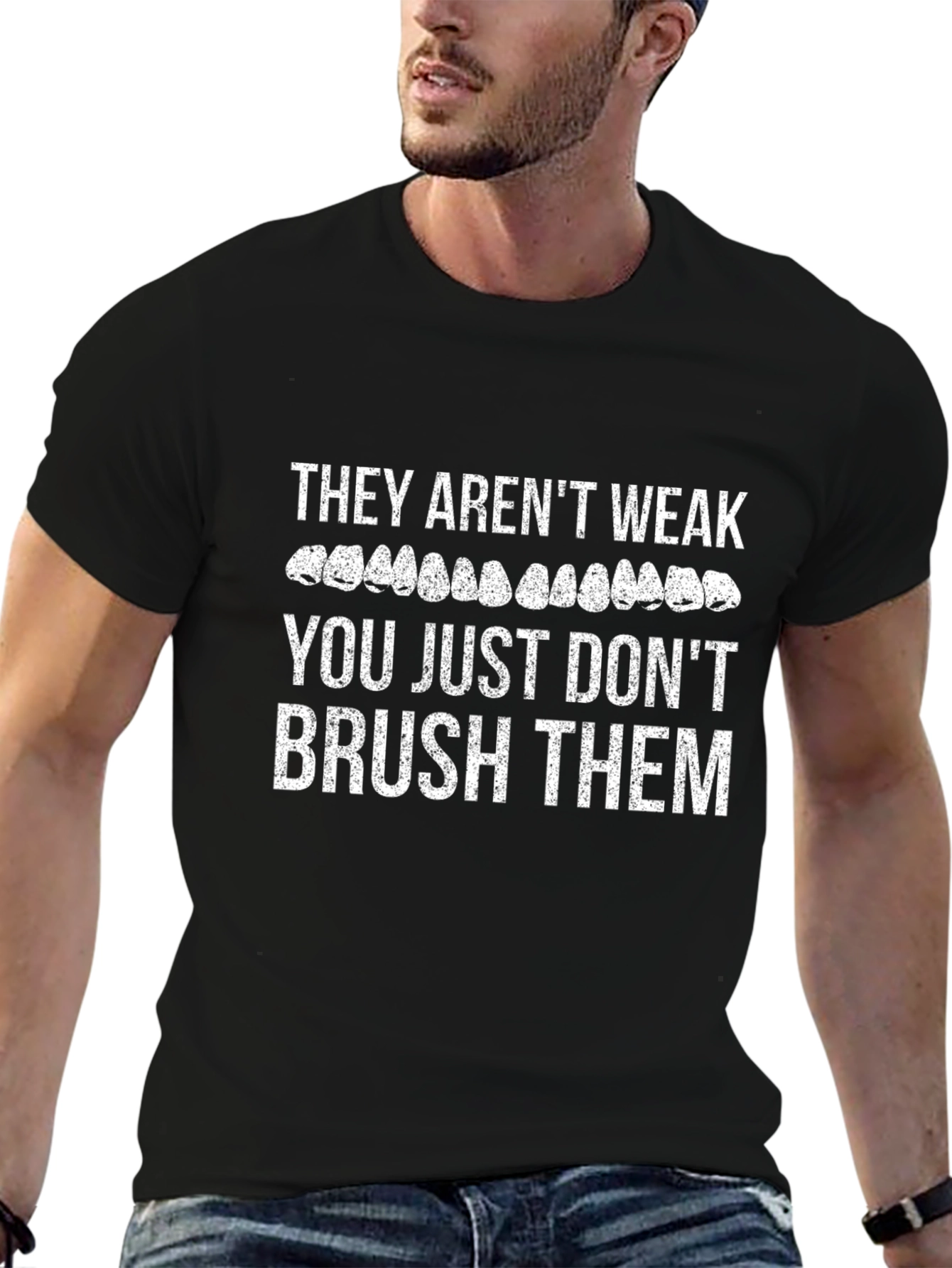Funny Teeth T-Shirt - Brush Your Teeth!
