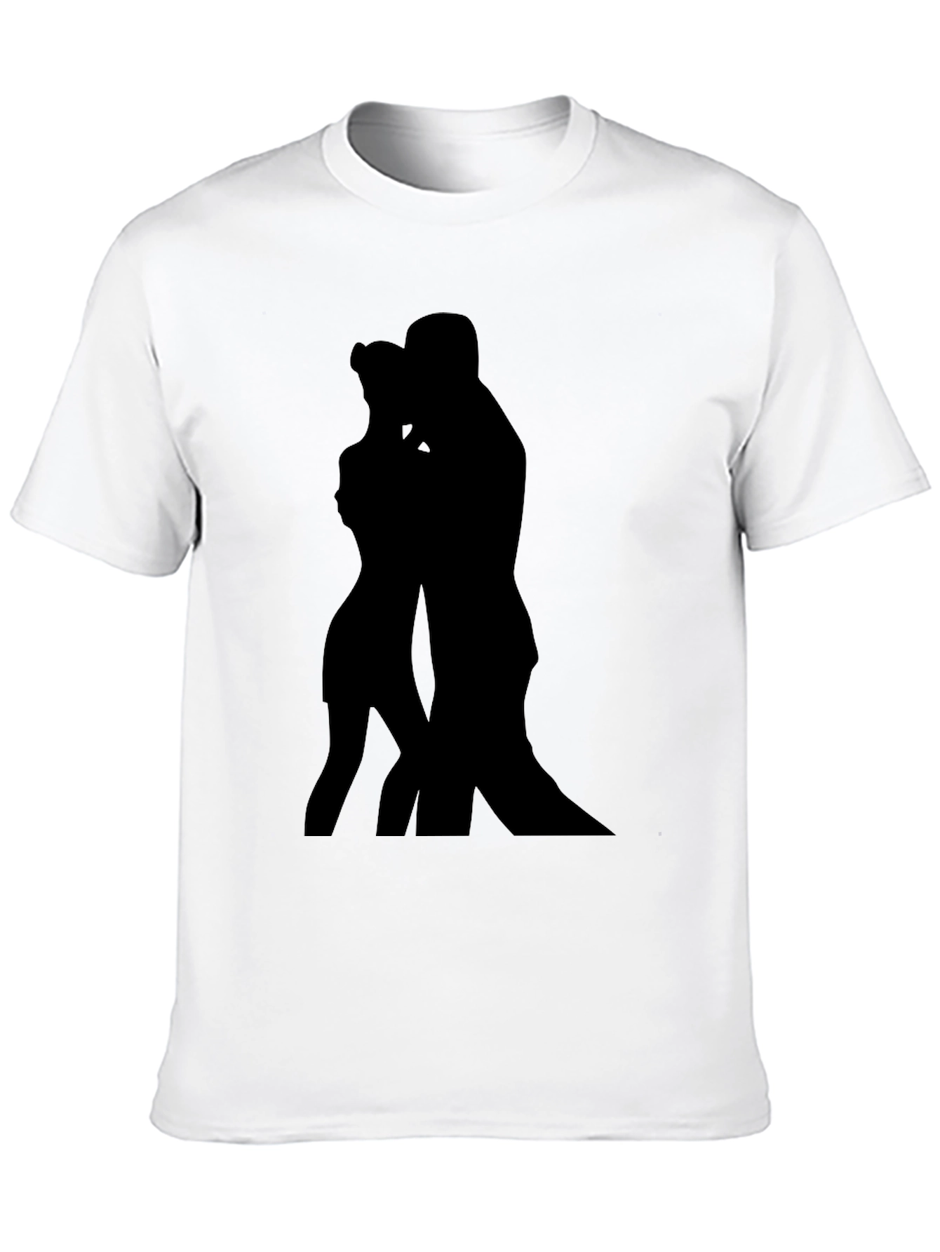 Silhouette Tango Lovers Black T-Shirt