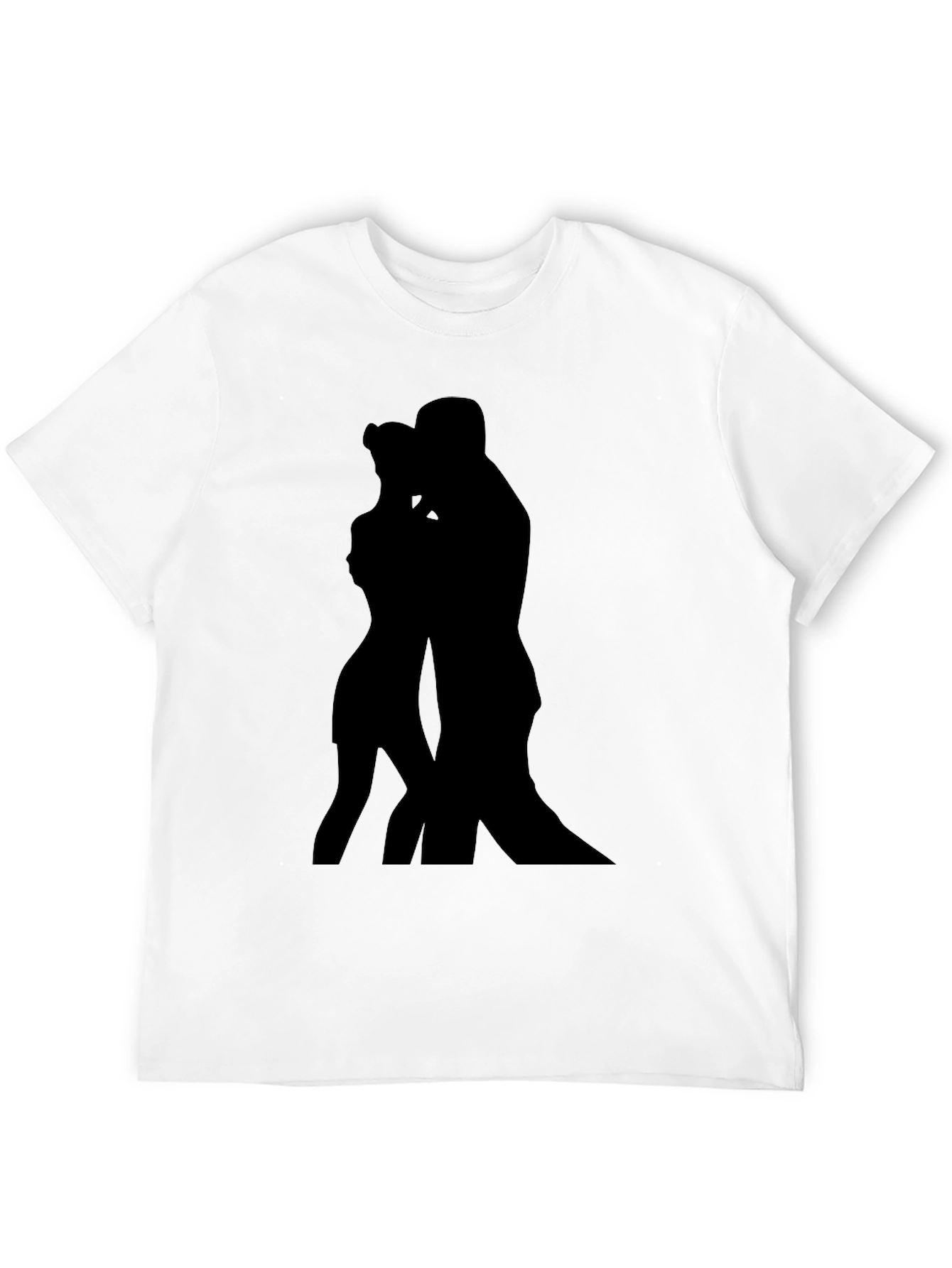 Silhouette Tango Lovers Black T-Shirt