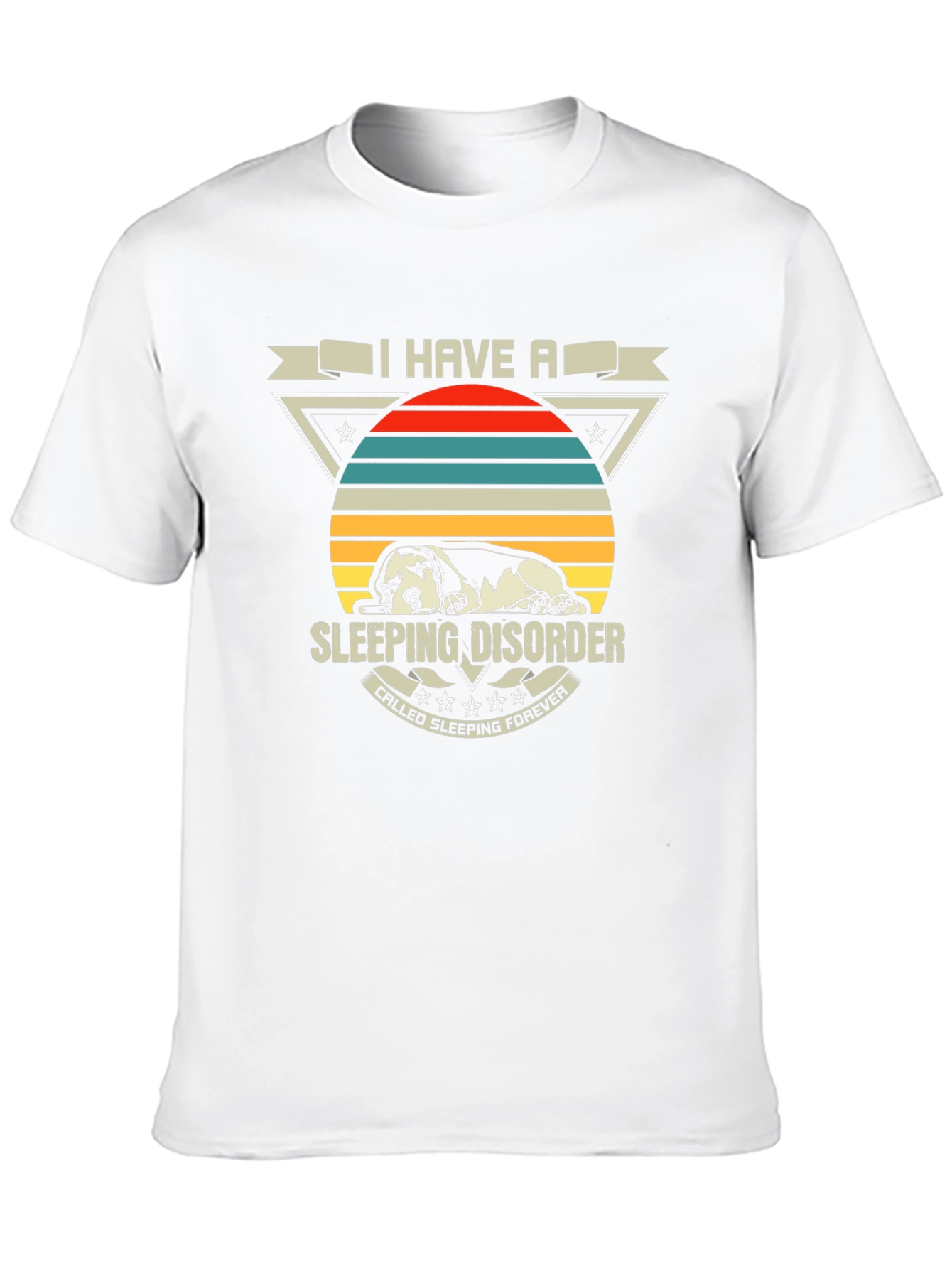 Sleeping Disorder Dog Graphic T-Shirt