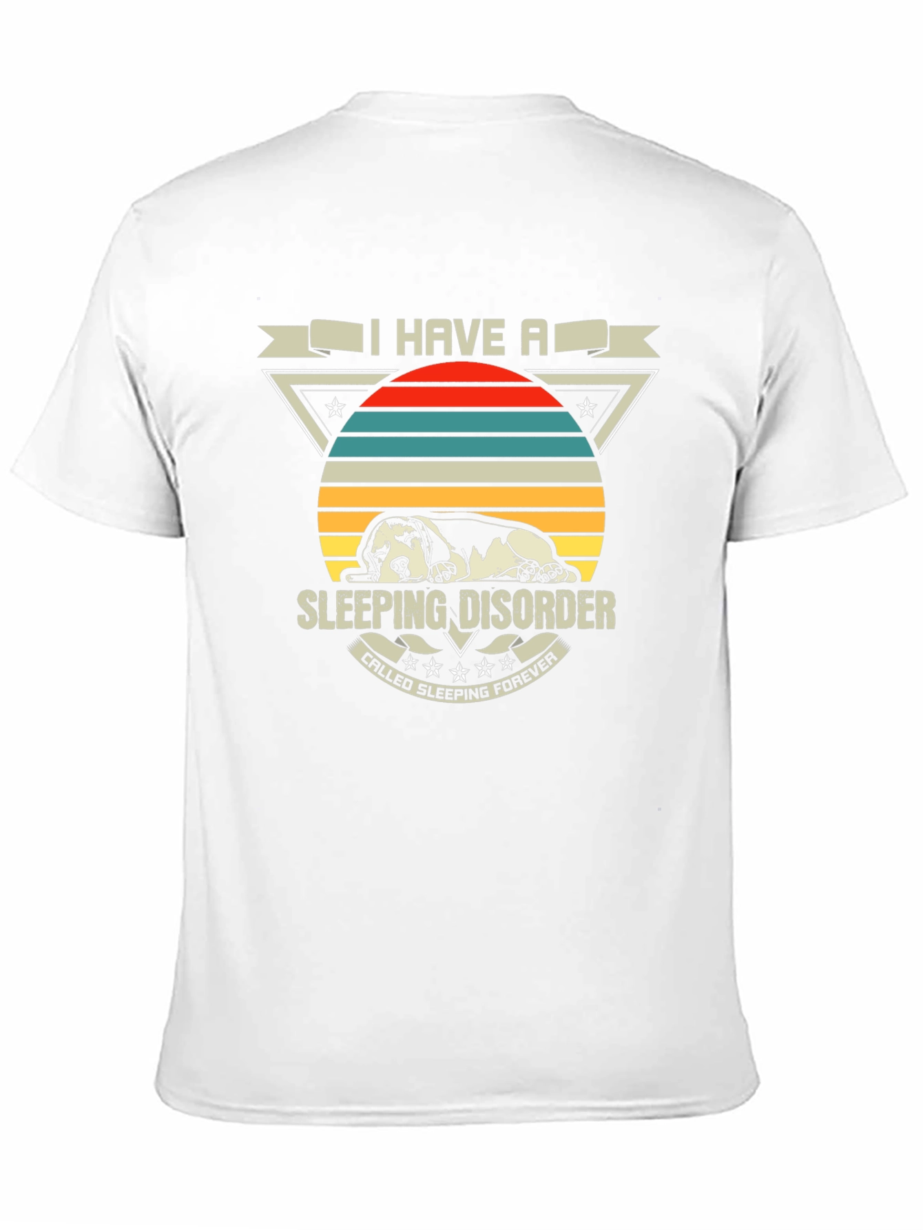Sleeping Disorder Dog Graphic T-Shirt