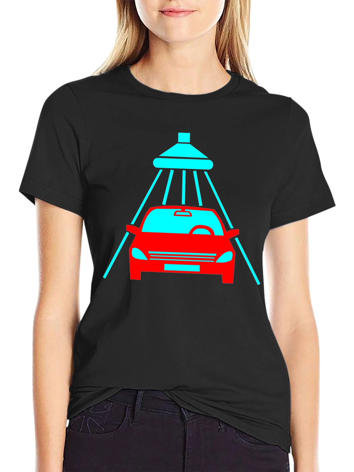 Black Car Wash Graphic Tee