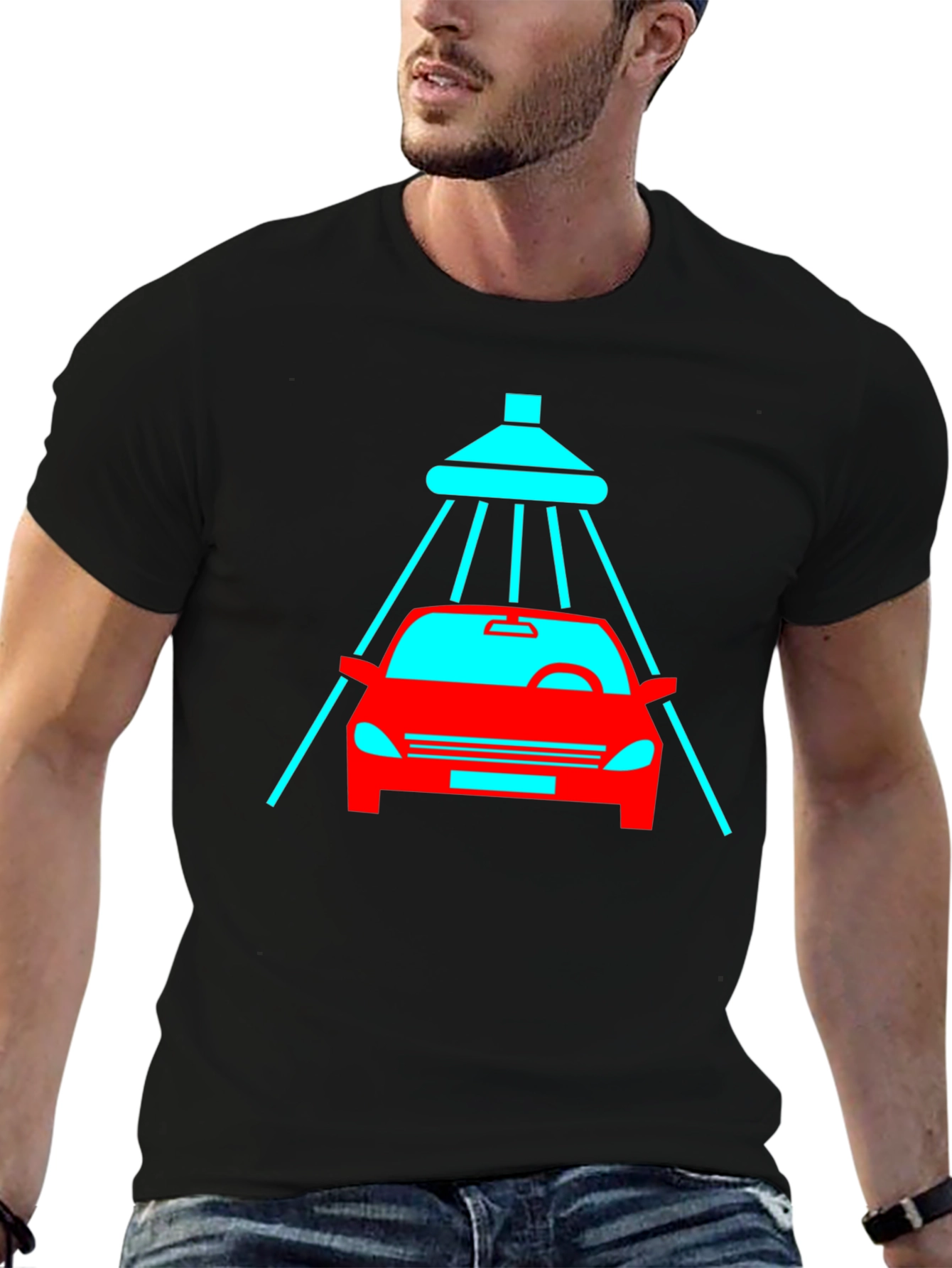 Black Car Wash Graphic Tee