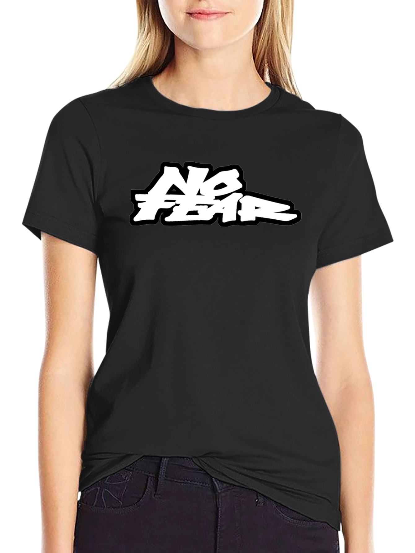 No Fear Black T-Shirt
