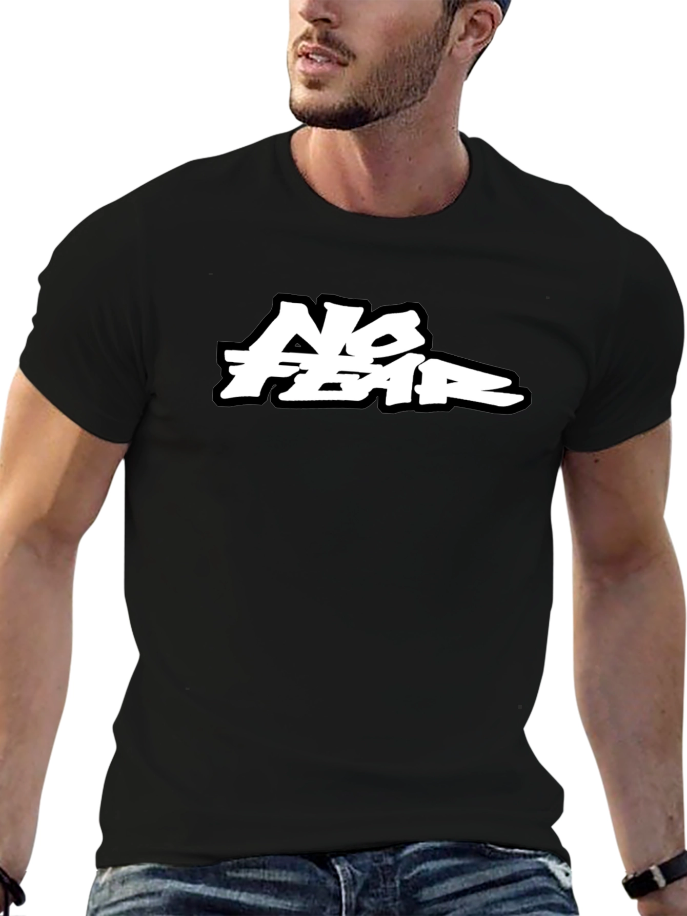 No Fear Black T-Shirt