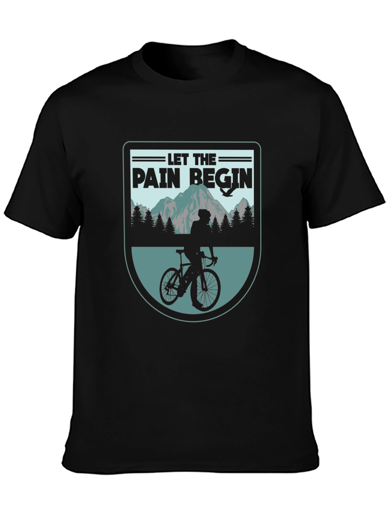 Let the Pain Begin Biker T-Shirt