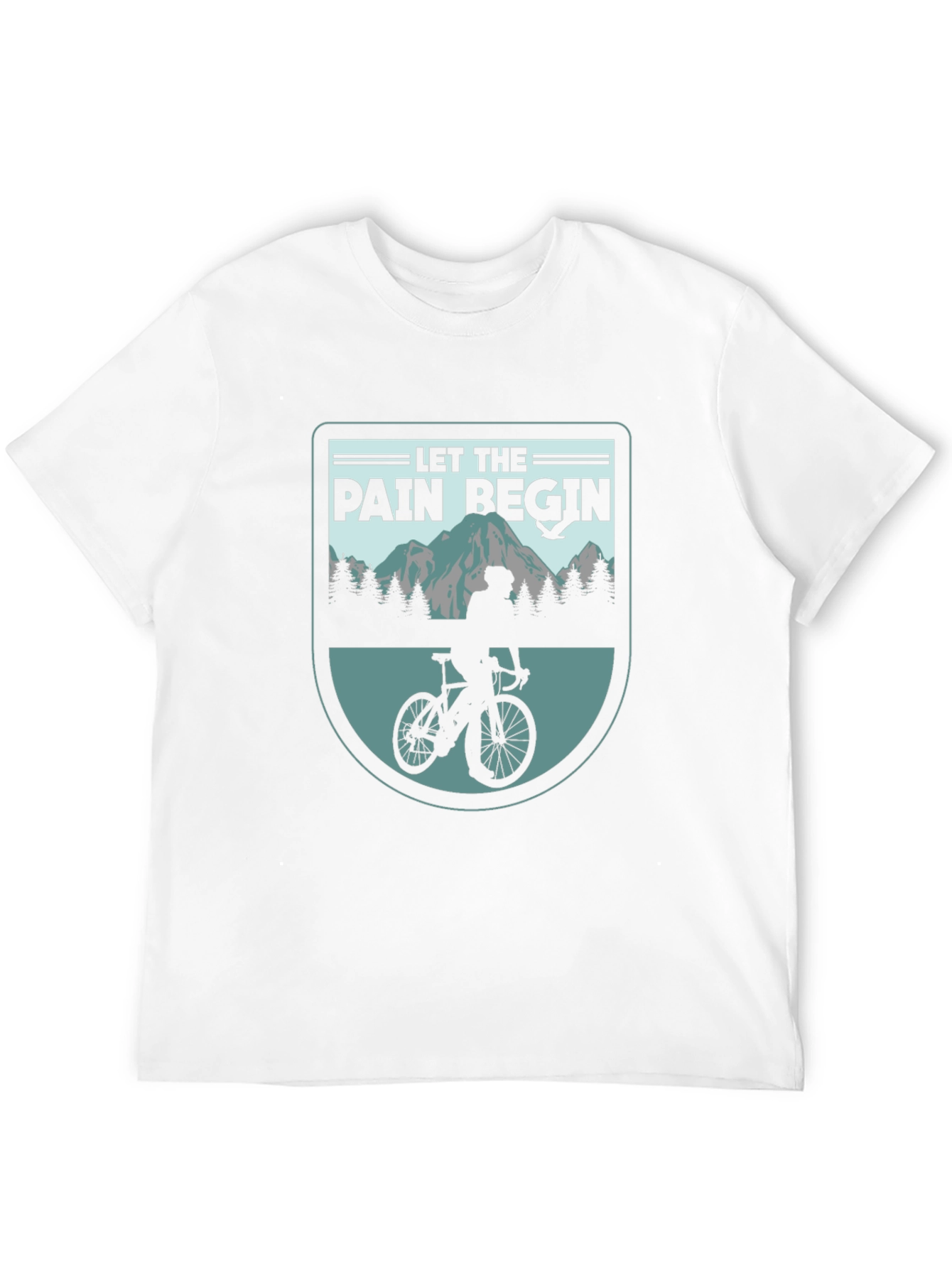 Let the Pain Begin Biker T-Shirt