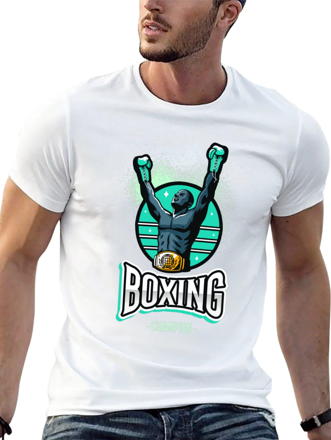 Boxing Champion Graphic Tee